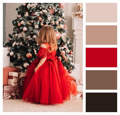 Girl Child Christmas Image