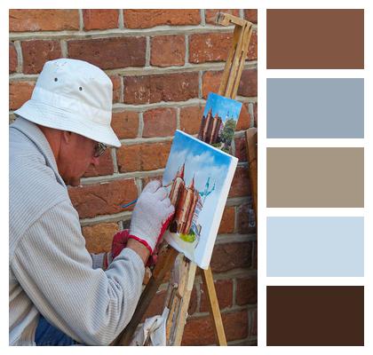 Painting Man Painter Image
