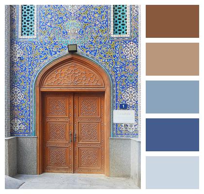 Door Arabic Architecture Image