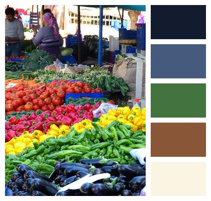 Vegetables Food Market Image