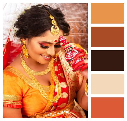 Bride Relationship Hairstyle Ethnic Image