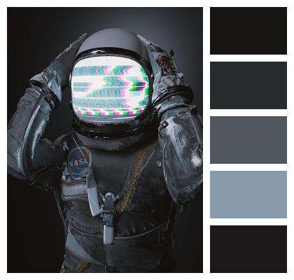 Interference Helmet Astronaut Image