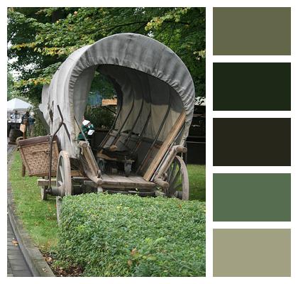 Wooden Cart Covered Wagon Covered Wagon Covered Wagon Image