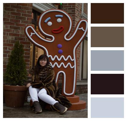 Cookie Gingerbread Woman Image