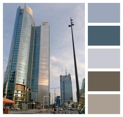 Skyscrapers City Cityscape Tourism Image