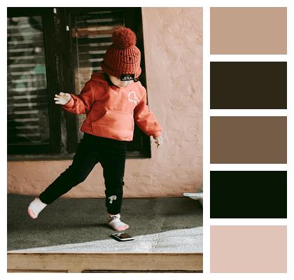 Child Stylish Kid Toddler Image