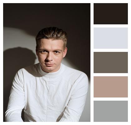 Guy Charming Attractive Portrait Image