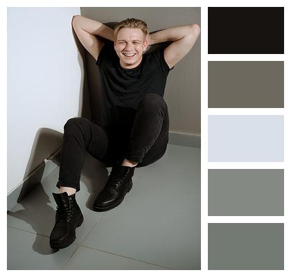 Charming Handsome Model Stylish Image