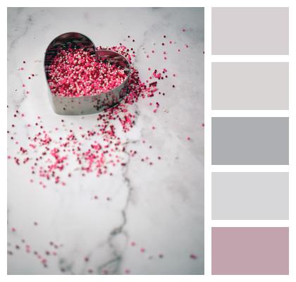 Sprinkles Sprinkles Marble Heart Image