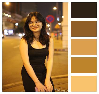 Young Woman Asian Model Portrait Asian Woman Image