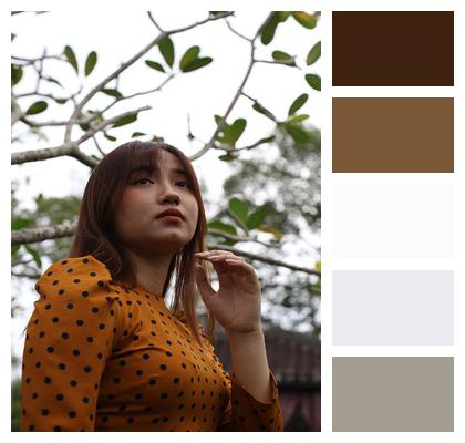 Lady Vietnam Modeling Young Image