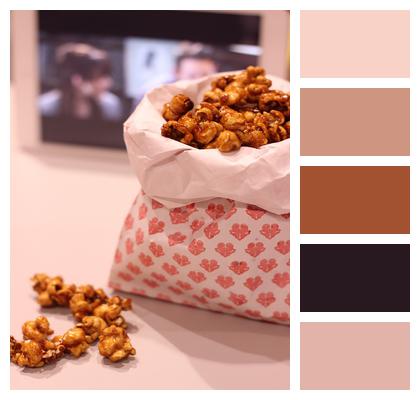 Caramel Caramel Popcorn Tasty Image