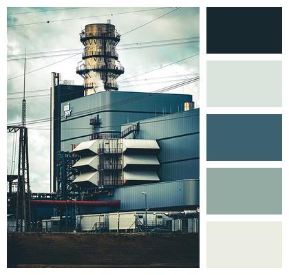 Industrial Building Power Plant Factory Energy Company Image