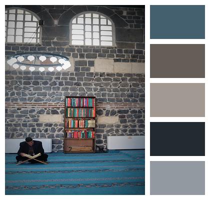 Quran Reading Mosque Image