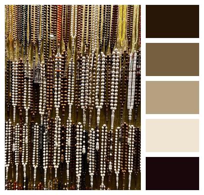 Muslim Rosary Worship Image