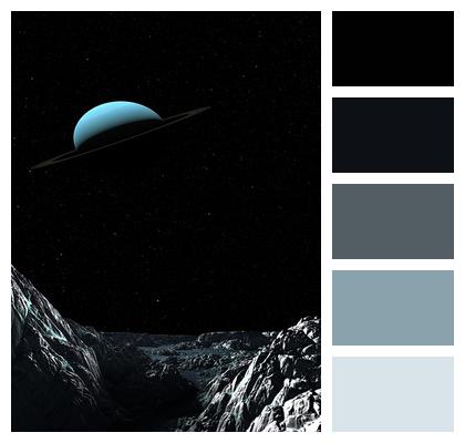 Planet Uranus Moon Image