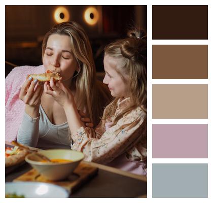Dinner Dining Pizza Pizza Image