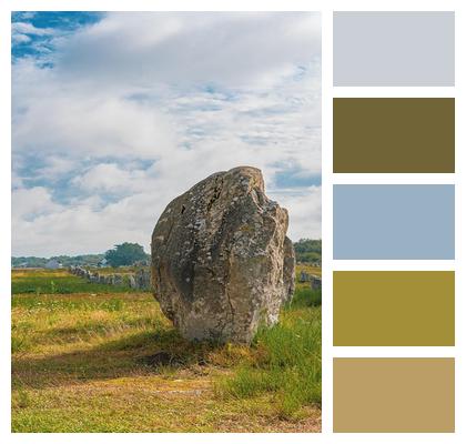 Brittany Standing Stones Carnac Standing Stones Image