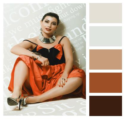 Portrait Woman Stylish Glamour Image