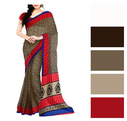 Saree Ethnic Indian Image