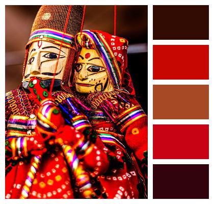 India Handicraft Puppets India Image