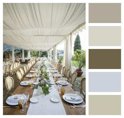 Dishes Chic Luxury Dinner Image