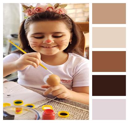 Painting Easter Eggs Image