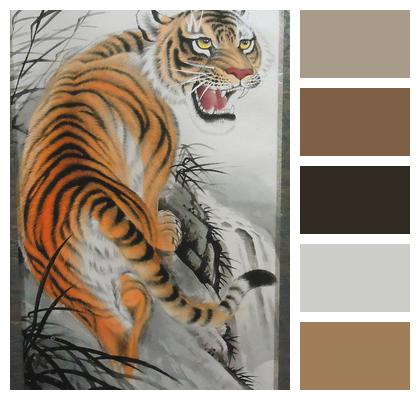 Cat Tiger Artwork Image
