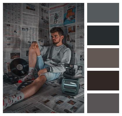 Man Retro Aesthetic Minsk Vintage Aesthetic Image