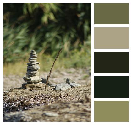 Calm Stones Spirituality Sassi Image