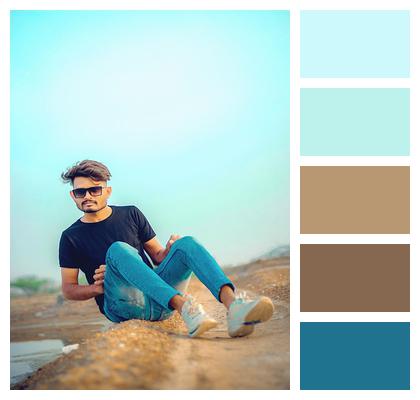 Portrait Pose Guy Stylish Image