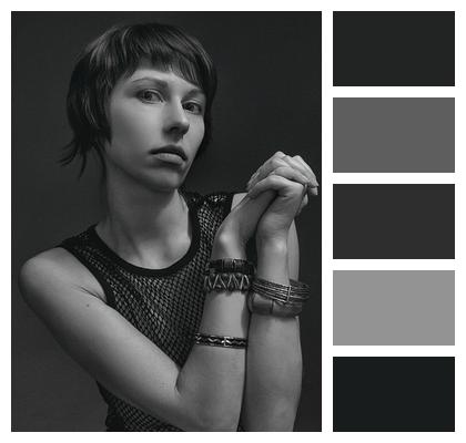 Look Face Studio Monochrome Image