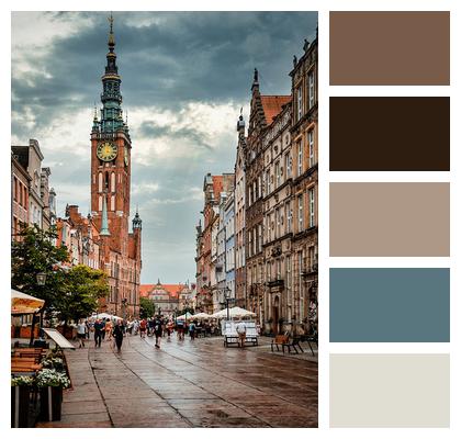 Architecture Gdansk City Image