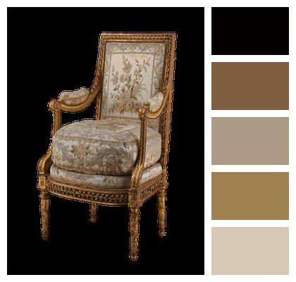 Cutout Armchair Antique Chair Armchair Image