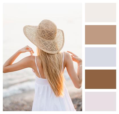 Attractive Beach Dress Clothes Image