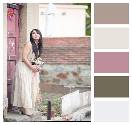 Linen Dress Stand Date Linen Dress Image