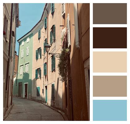 Road Muggia Mediterranean Street Image