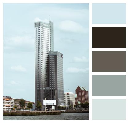 Rotterdam Urban Building Netherlands Image