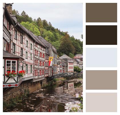 Monschau City Flow Image