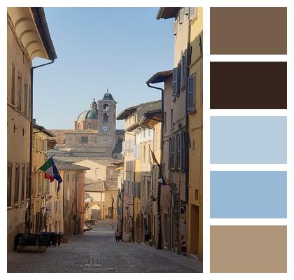 City Italy Urbino Image