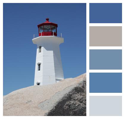 Sky Seascape Lighthouse Image