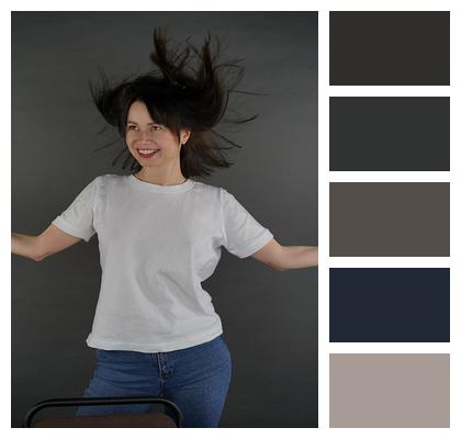 Woman Studio Pose Model Image