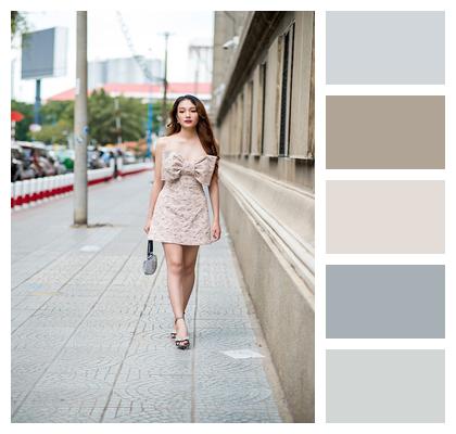 Vietnam Girl Pretty Fashion Image
