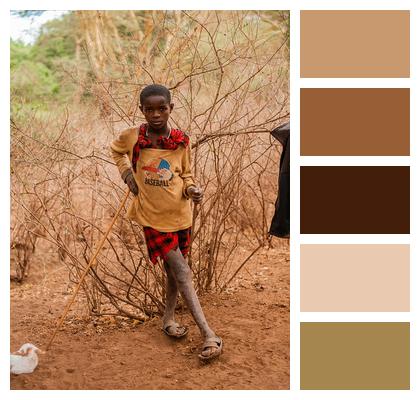 Traditional Maasai African Poor Image