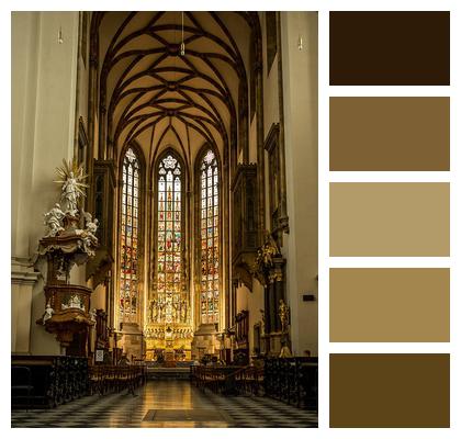 Czech Republic Faith Altar Cathedral Image