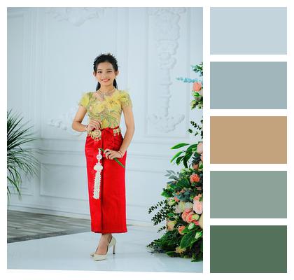 Asian Woman Woman Portrait Fashion Image