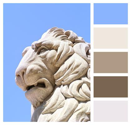 Lion Statue Lion Statue Lion Statue Sculpture Image