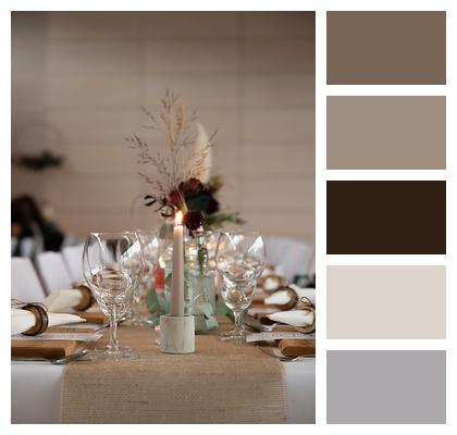 Dining Wedding Meal Banquet Image
