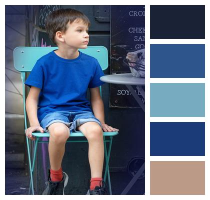 Outdoor Child Waiting Restaurant Image