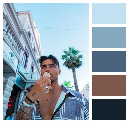 Man Attractive Guy Delicious Image